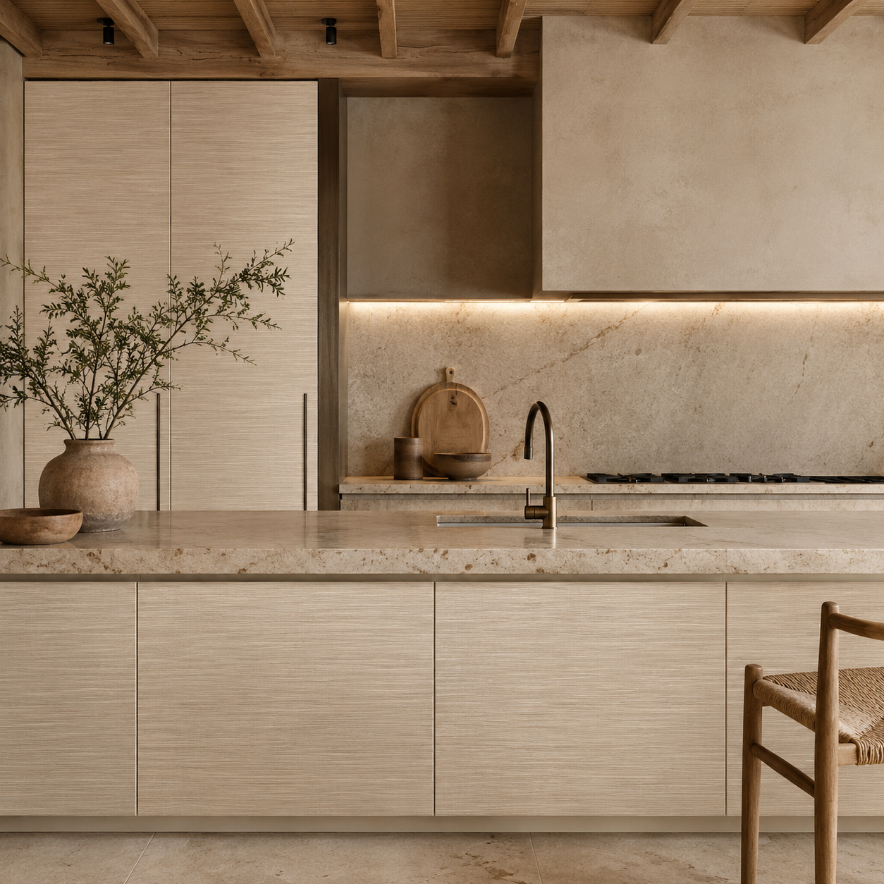 Vinilo Textil Ash Linen