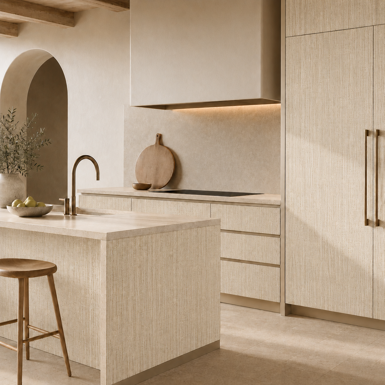 Vinilo Textil Canvas Weave