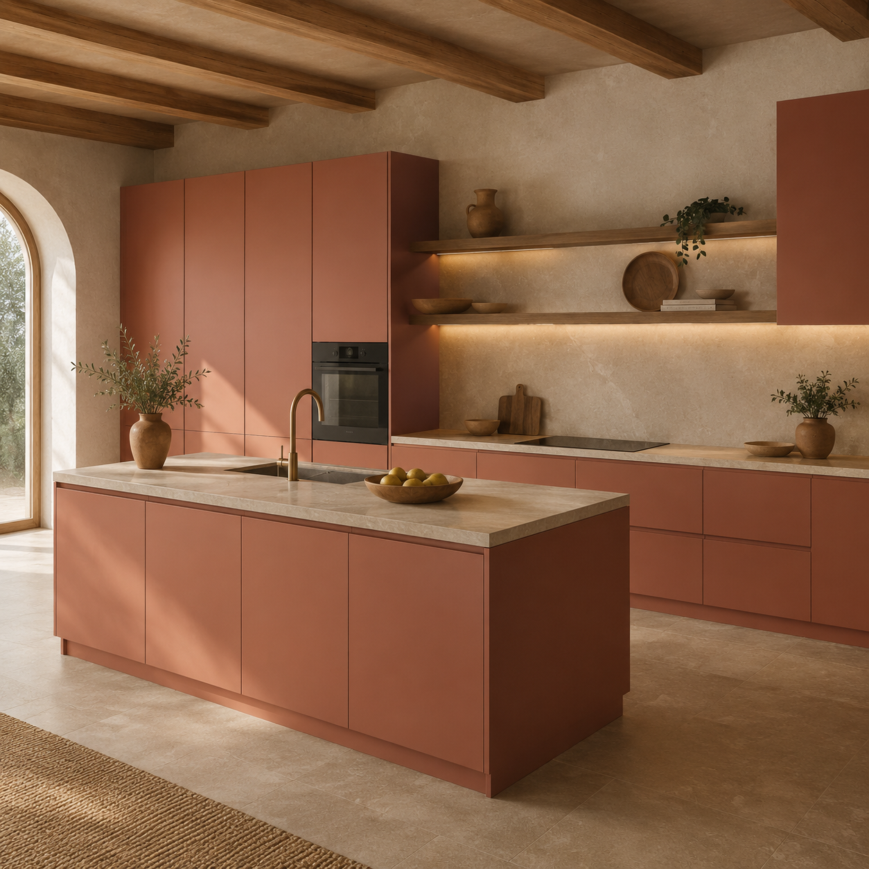 Vinilo Color Clay Rose