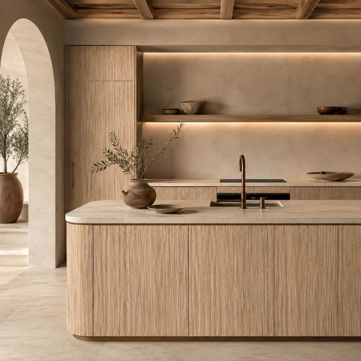 Vinilo Textil Copper reed