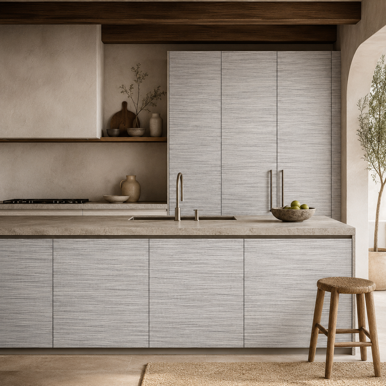 Vinilo Textil Cream Linen