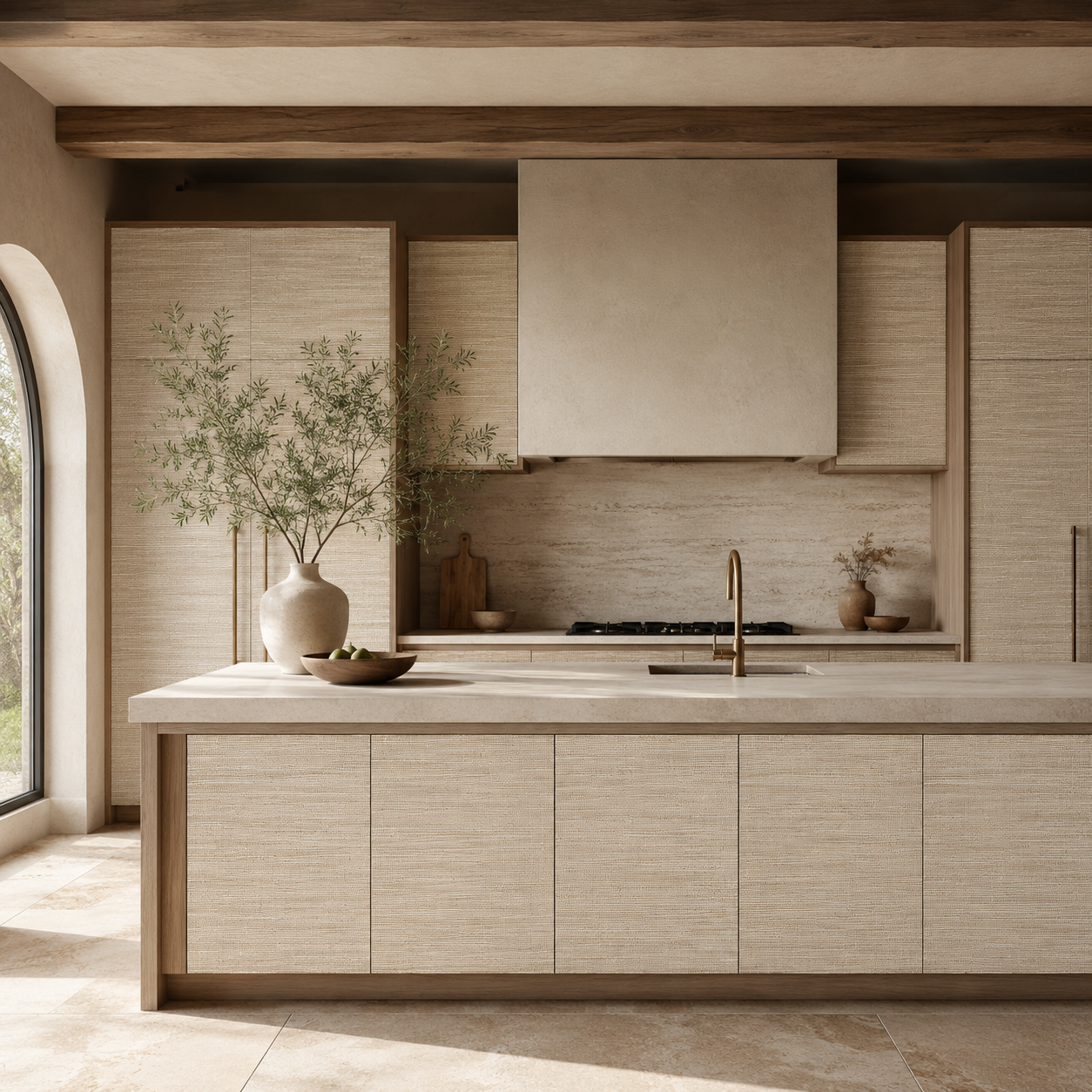 Vinilo Textil Ivory Linen