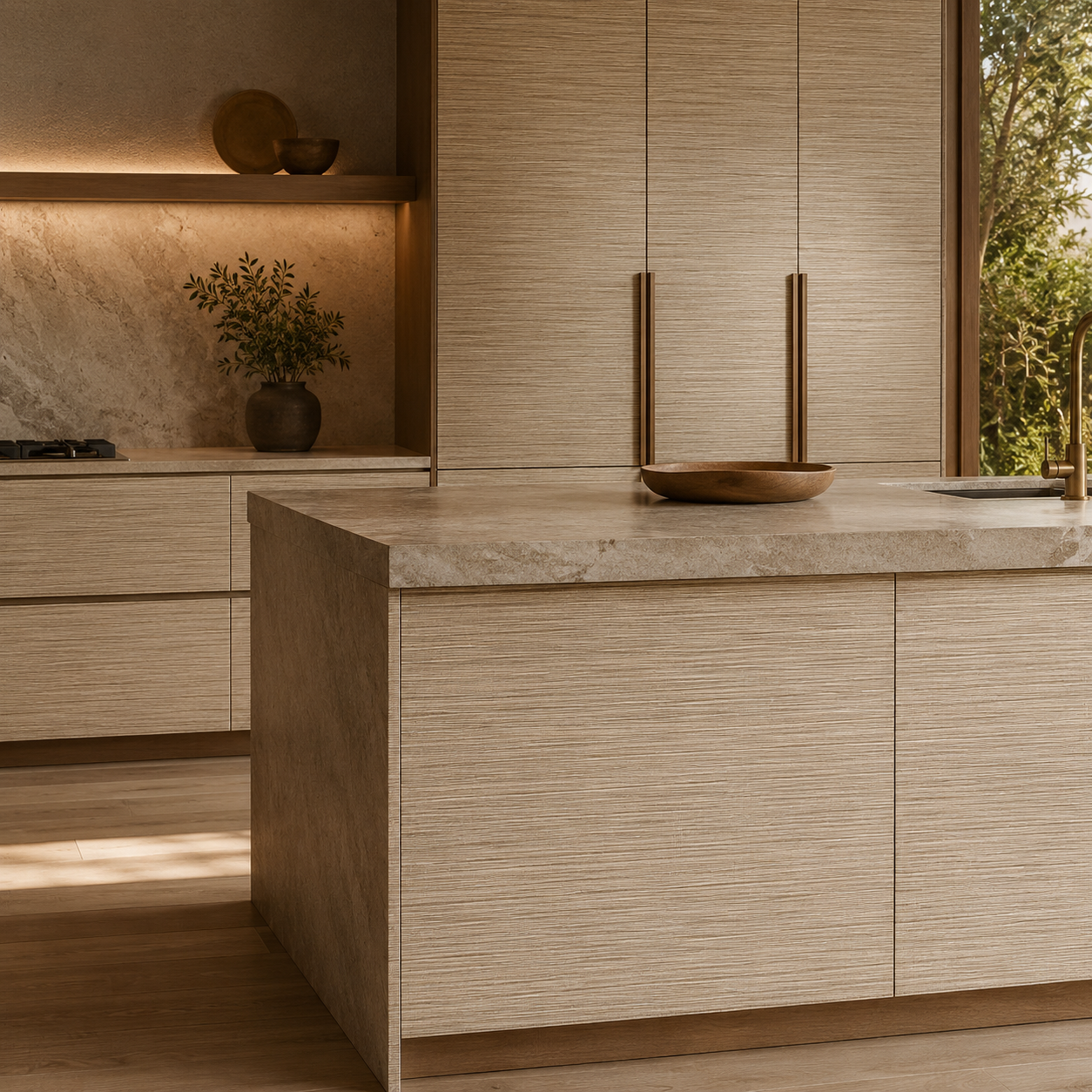 Vinilo Textil Natural Linen