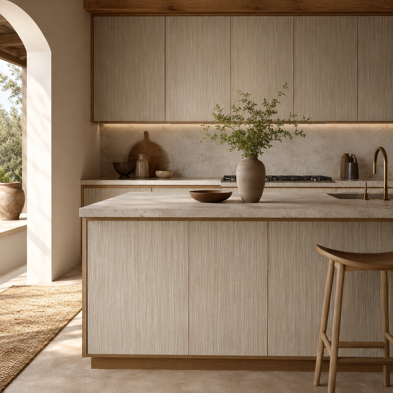Vinilo Textil Oyster Weave