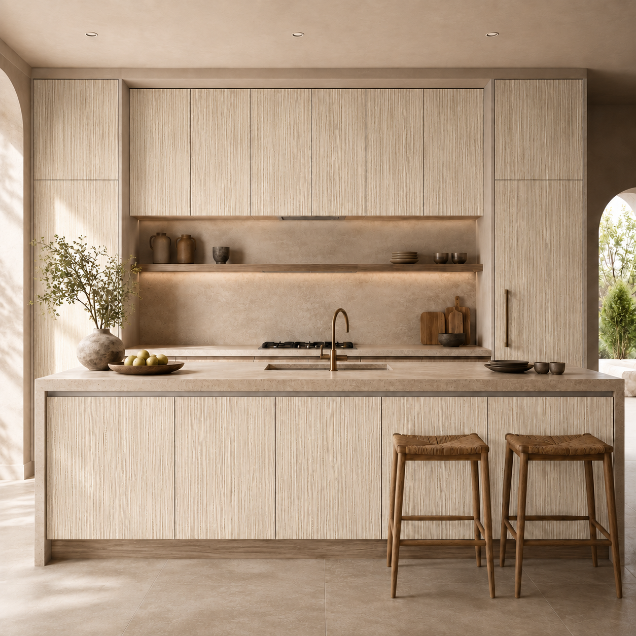 Vinilo Textil Stone Canvas