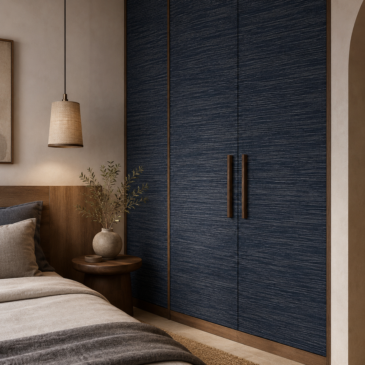 Vinilo Textil Taupe Weave