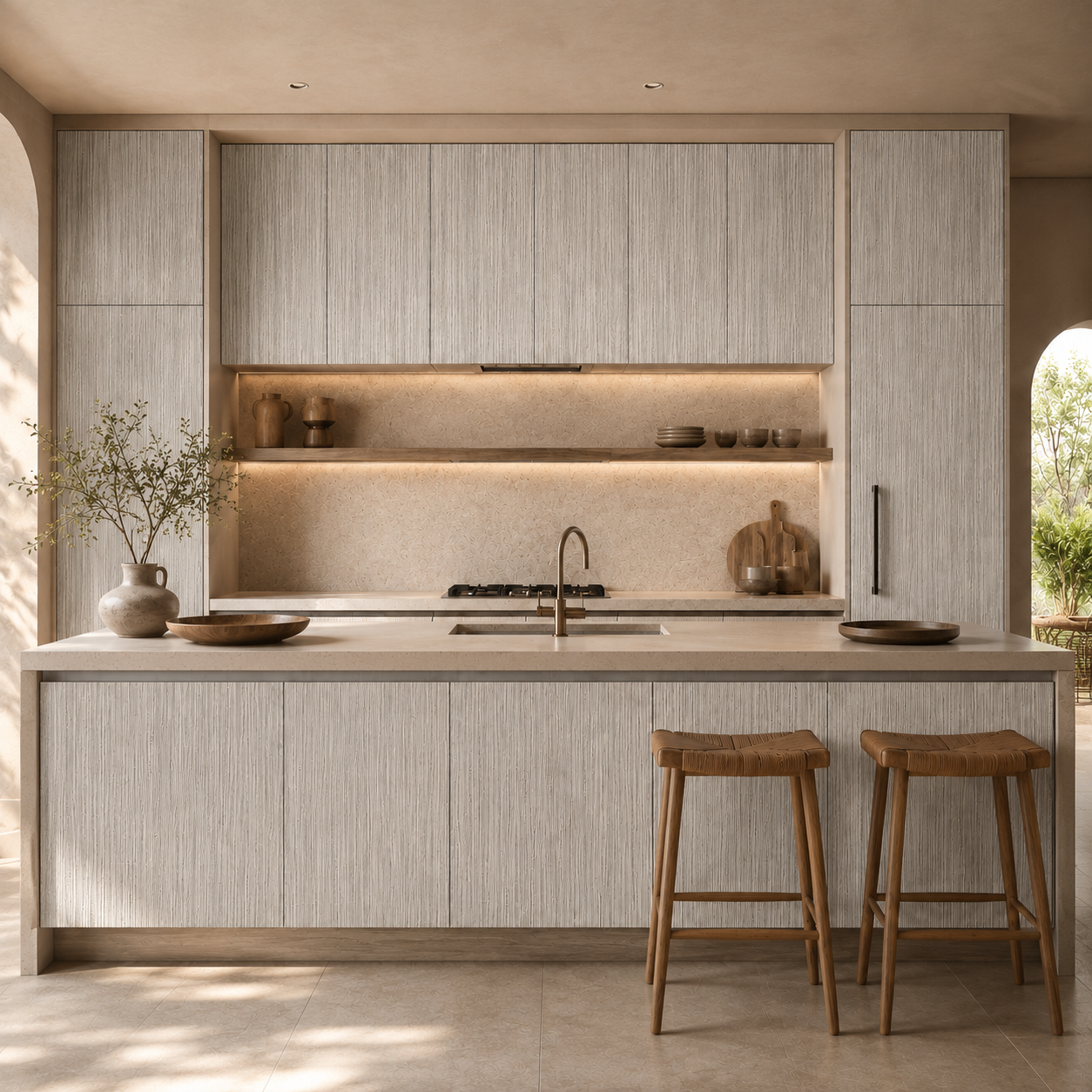 Vinilo Textil Warm Canvas